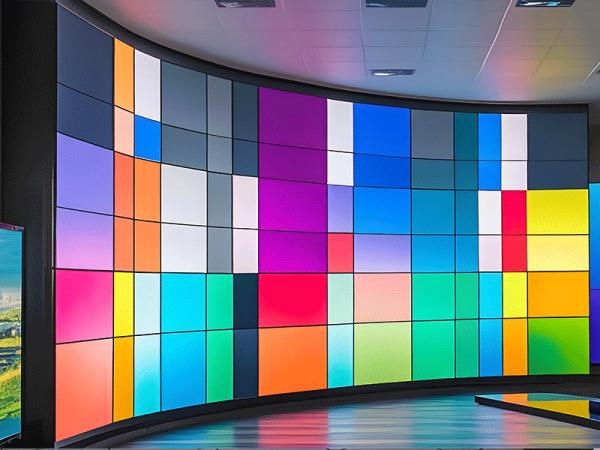 What should be considered when installing LCD splicing screen system in conference room