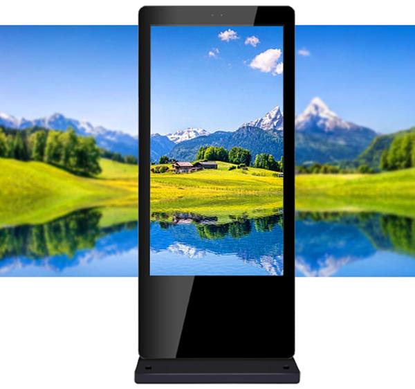 Ruiguan Factory Supply Outdoor IR Touch Panel LCD Floor Standing Digital Kiosks 