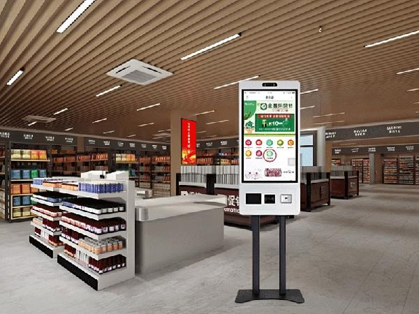 Ruiguan High Brightness 32 43 49 55 Inch Hanging LCD 1000-3000 Nits Stores Shopp