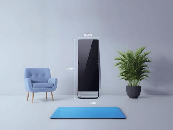 Smart m 43-Zoll-Workout-LCD-Display Home Gym Office Training interaktive Fitness