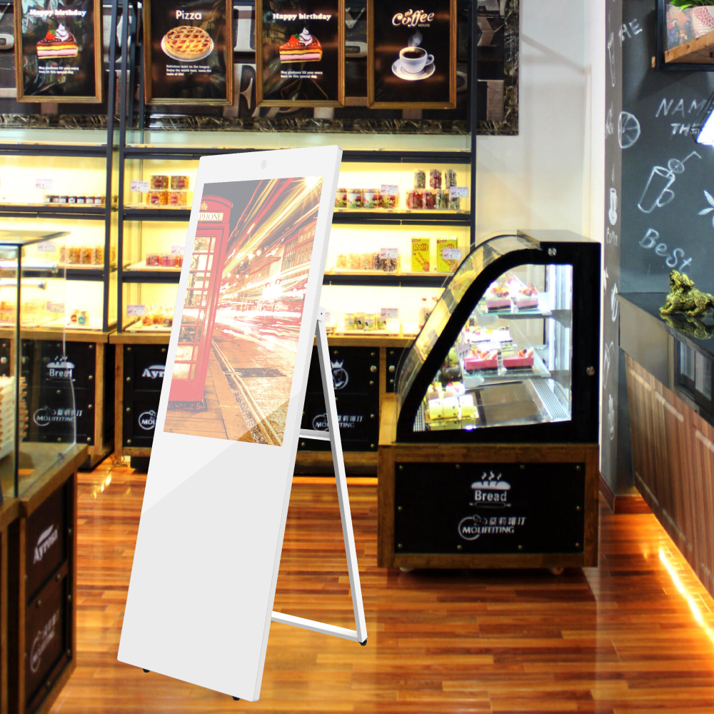 Electronic water brand catering stores display menu vertical display advertising
