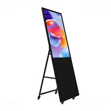 LCD digital display vertical folding intelligent electronic water brand advertis