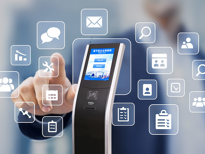 Bank hospital clinic waiting room management token number LCD main displays queu