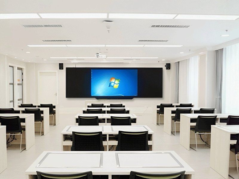 School teaching training learning interactive 75-86 inch  smart LCD LED nano tou