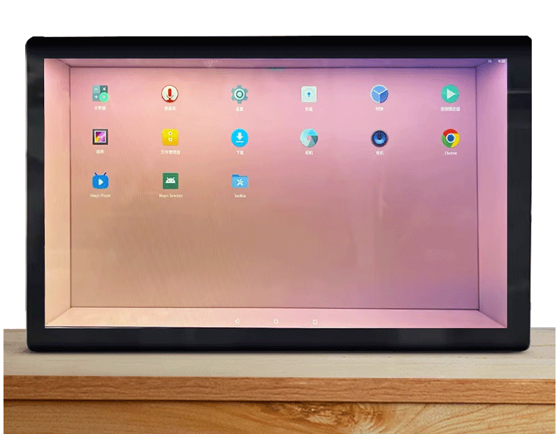 AI digital Human Display Transparent Screen