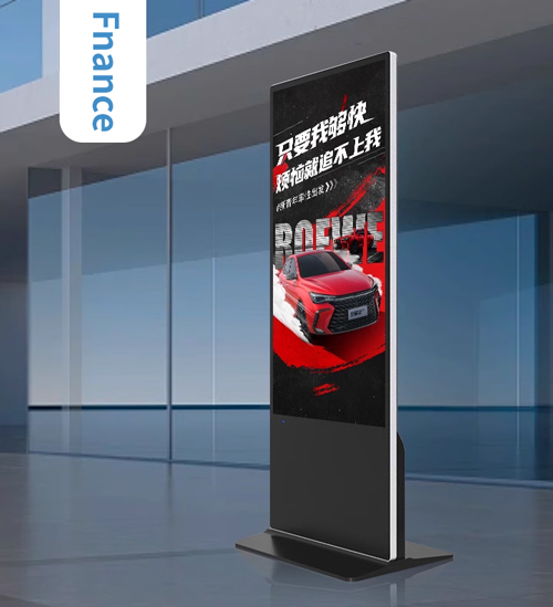 Indoor floor standing advertising kiosk stand alone digital signage shopping mal