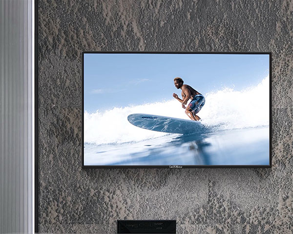 Hohe Auflösung hervorragende Helligkeit Kiosk Medien Wandhalterung Digital Signa