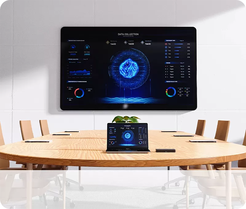 Wireless screen sharing