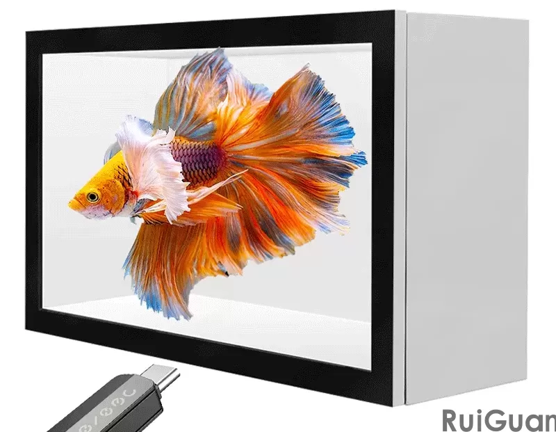 OLED-Display-Maschine mit transparentem Bildschirm: der neue Favorit der zukünft