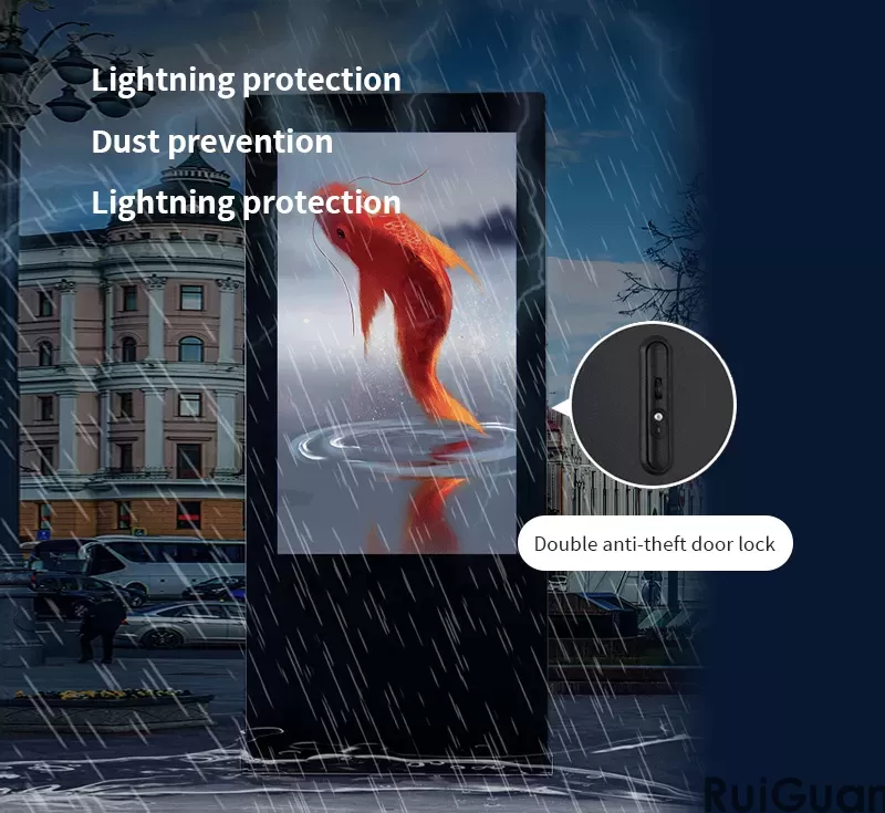 Outdoor advertising machine display screen: a new trend in the advertising industry (A)