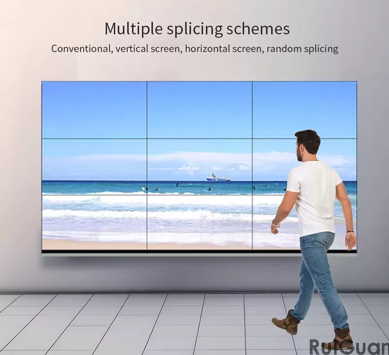 Technical knowledge of splicing screen advertising machine (B)